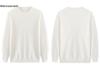 Men's Autumn-Winter V-Neck Slim Fit Woolen Sweater - Solid Color Long Sleeve Knitwear