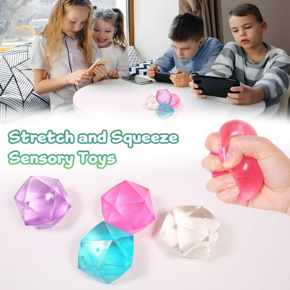 Soft Stretchy Maltose Pressure Relieving Squeezing Ball Stress Relieving Tool  Gift For Adults