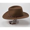 Used Brand new unused Stetson hat brown made in USA STETSON