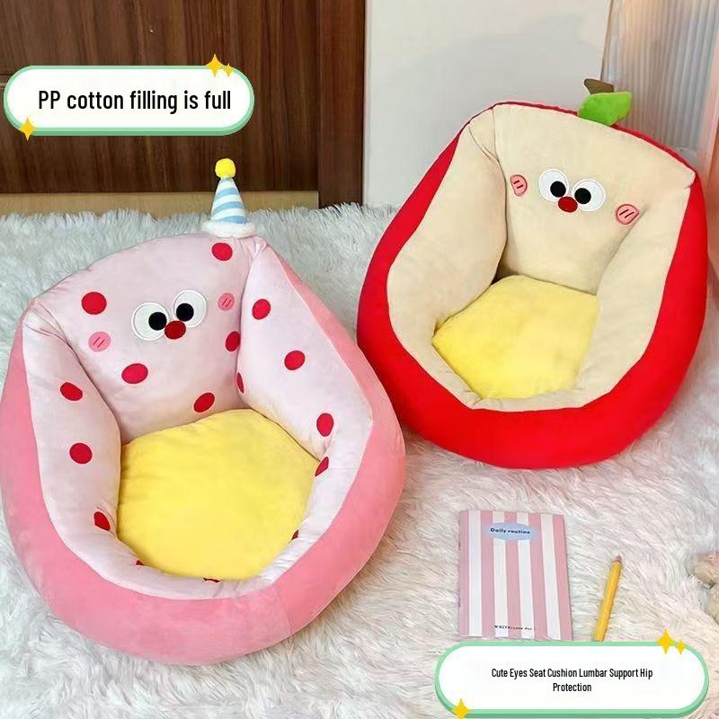Lazy Sofa Floor Cushion with Backrest: Integrated Bedroom Tatami, Bay Window, Children's Reading, Soft Futon.
