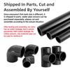PVC Aquarium Water Inlet Outlet Pipe Tube Fitting Water Skimmer Inflow Outflow Fish Tank Filter Accessories Fishbowl Equipment