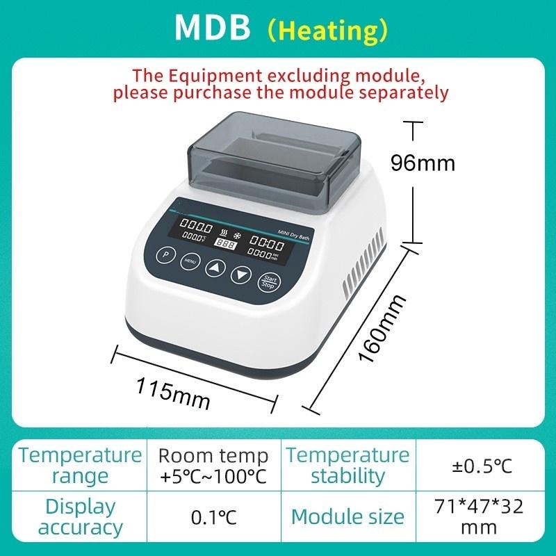 Intelligent Mini Dry Bath Incubator Laboratory Constant Temperature Heater Incubation Shaker With Heating Block