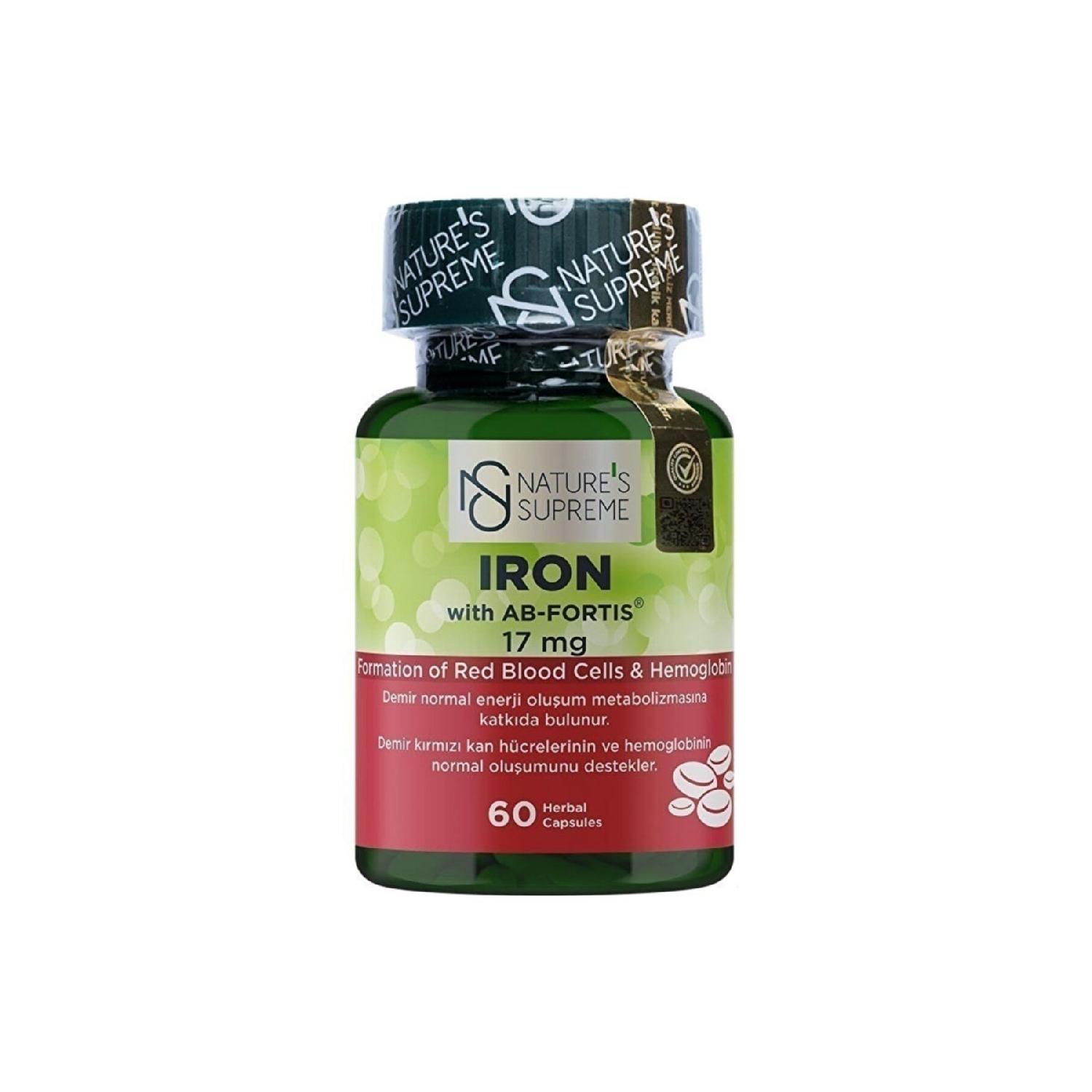 

Iron 17 Mg 60 Capsules