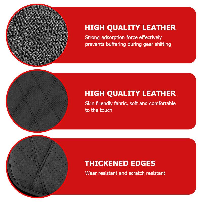 Perforated Leather Car Seat Cushion Non-slip Heightening Pad For Alfa Romeo GT Stelvio F1 Brera Volante Tonale Gloria Disco zq9