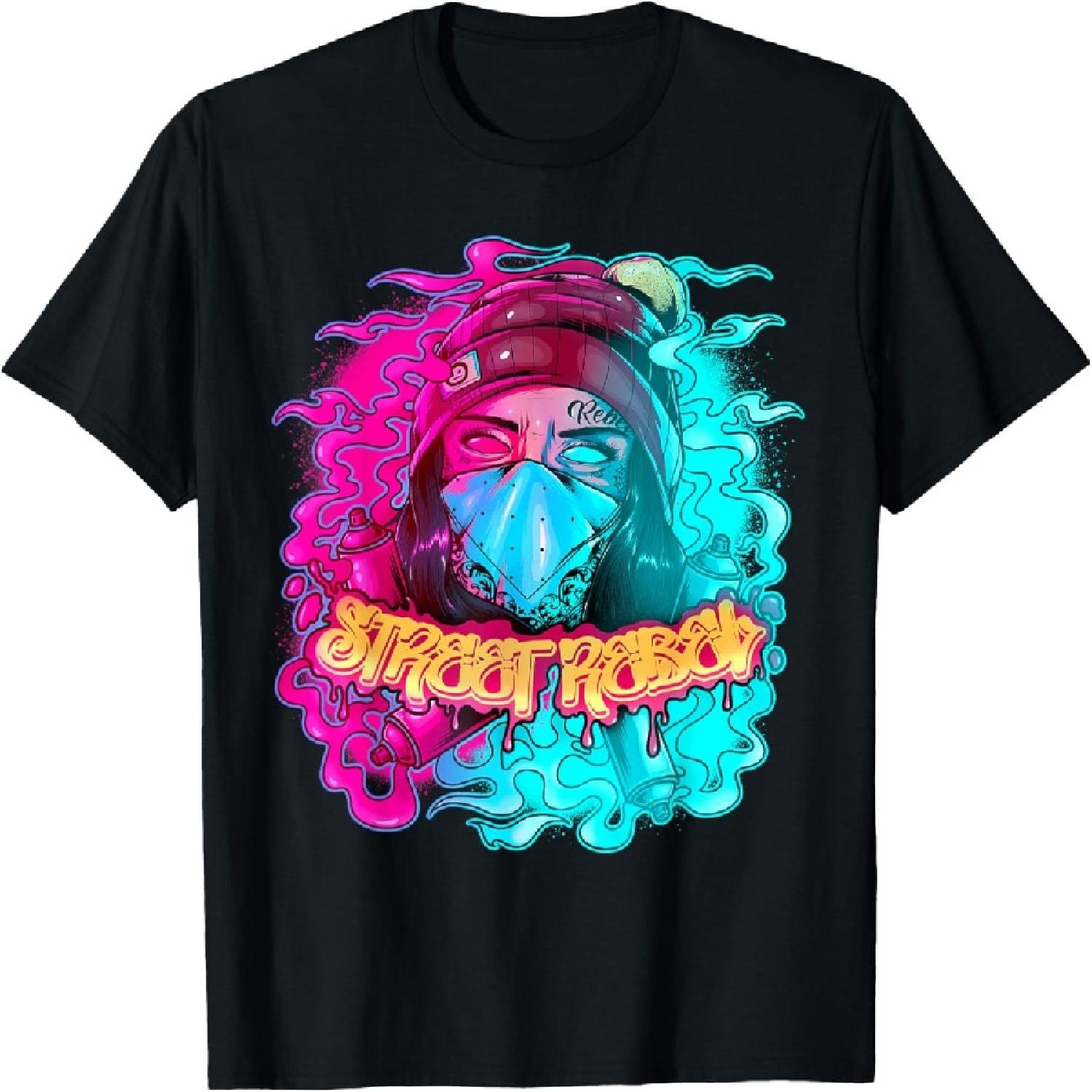 Street Rebel Graffiti Art Graphic Street Art Graffiti Artist T-Shirt XXXXXL разноцветный