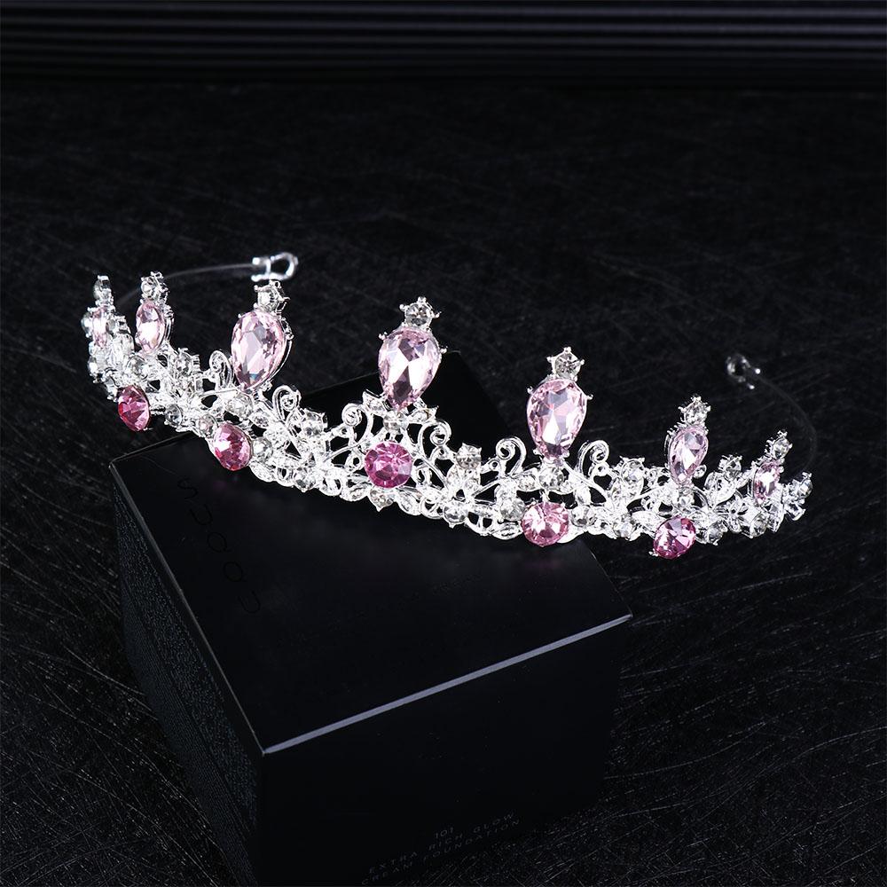 Baroque Girl Bridal Tiara Bridal Crown Korean Style Bridal Headwear Wedding Jewelry Women Tiara