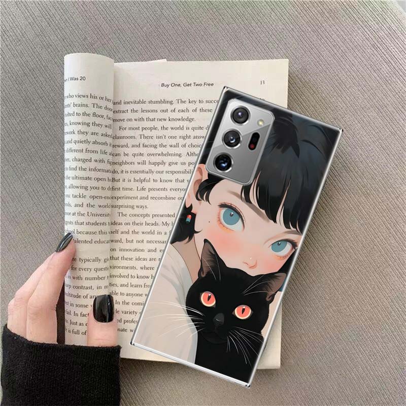 

Cat tribute a Milo Phone Case For Samsung Galaxy S25 Edge S24 S23 FE S22 S26 Ultra S21 S20 S10 Plus Capa Soft Samsung S26 Ultra 5G