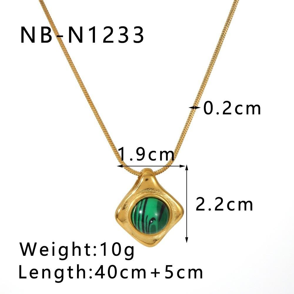 Gold Clavicle Chain Retro Style French Style Necklace New Pendant Necklace For Women