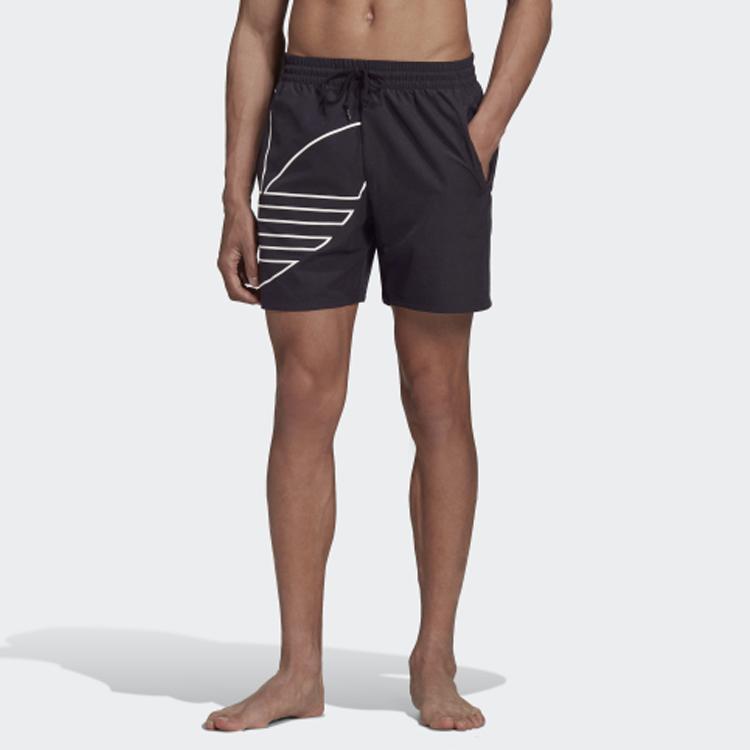 Adidas Originals Sports Shorts Men's Black Moderate (Unisex) Sports Shorts GE0802