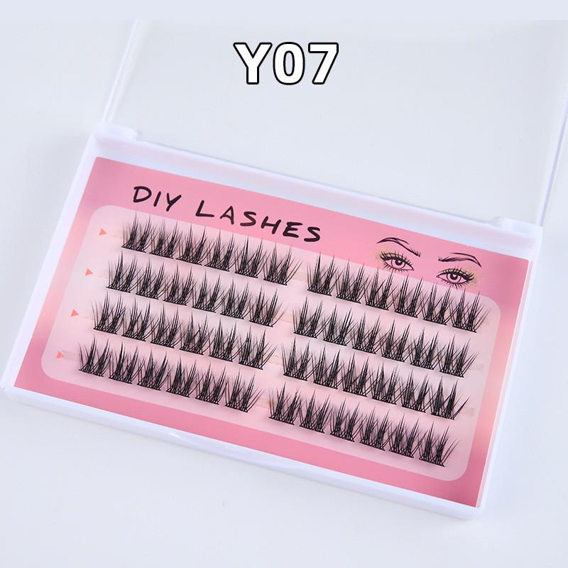 Natural Look Faux Eyelashes: Lazy Dog & Fox Style, Best-Selling, Soft Single Cluster Segments