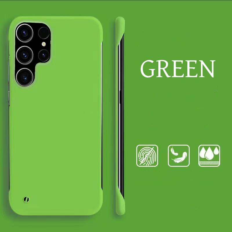 Ultra Slim PC Frameless Case For Samsung Galaxy A73 A55 A54 A53 A52 A51 A34 A33 A32 A31 A24 A23 Colorful Matte Hard Phone Cover