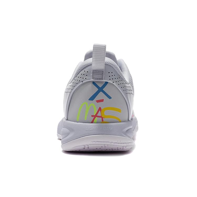 New LiNing Speed 8 Cushioning Anti Slip And Wear Resistant Coverage Support Low Top Basketball Shoes Light Frost Blue ABPS003-4