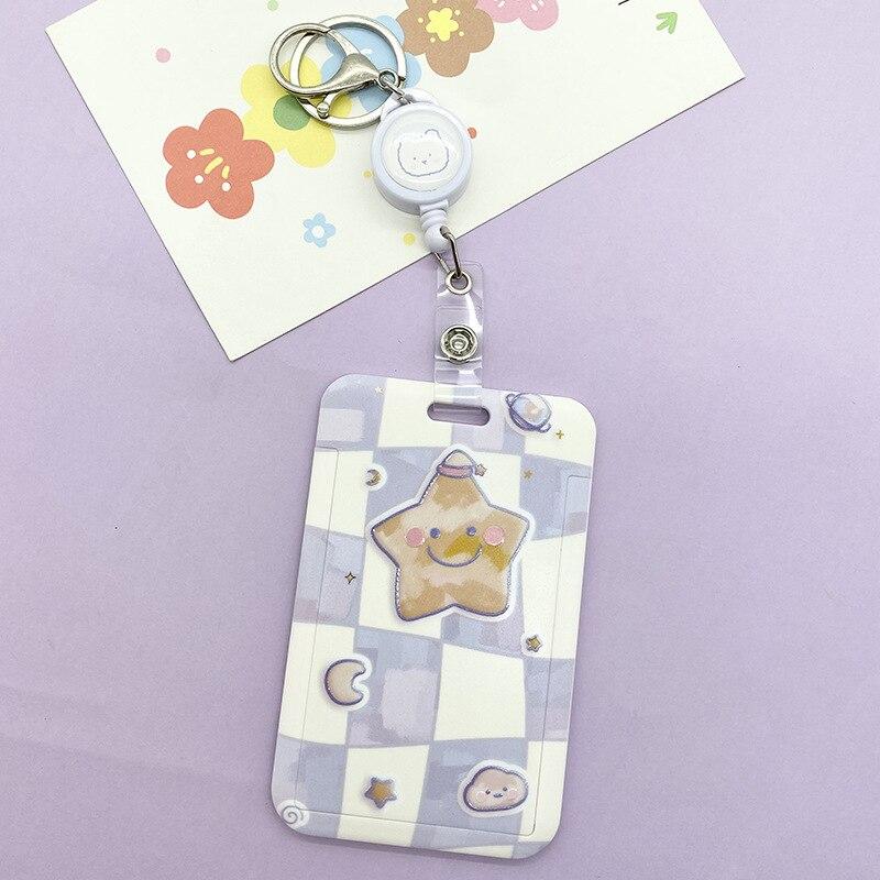 SHENLIU Joli Porte-carte Photo, Porte-badge En Plastique, Motif