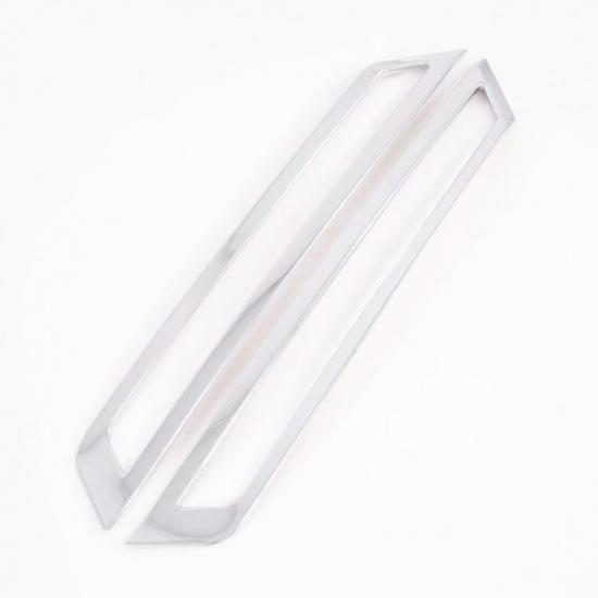 For Hyundai Sonata 2020-2023 Chrome Tail Rear Fog Light Lamp Covers Trim Bezel