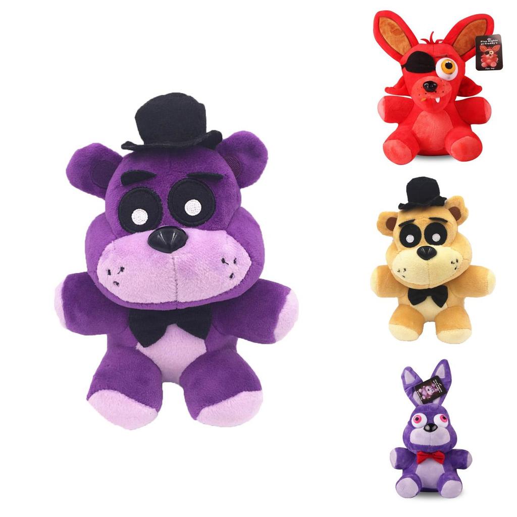 Fnaf Five Nights At Freddy's Prieteni Jucărie de Pluș Moale Cadou 18/25cm Galben Maro Violet Albastru Roșu Alb