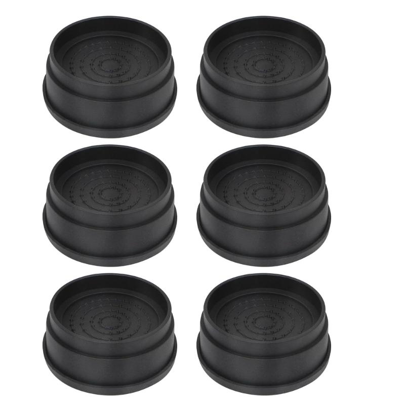 

6Pcs Adjustable Bed Furniture Risers Bed Lifters Height Enhancement Block Reusable Rubber Feet Furniture Floor Mat