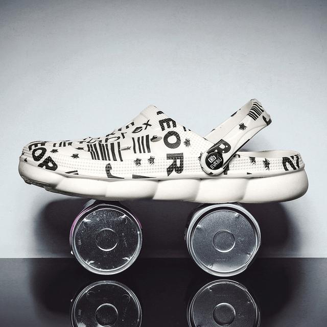 

Мужские повседневные летние сандалии Eva Garden Clogs Sandals Мягкие удобные туфли мужские пляжные тапочки Zapatos Hombre 36