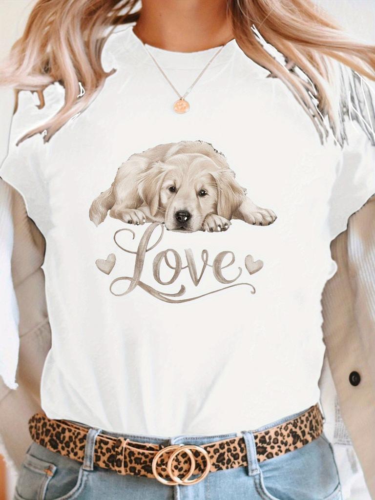 Golden Retriever Love T-shirt