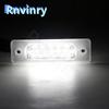 1Pair White LED License Plate Light For BMW 5-Series E34 1988-1996 E32 1986-1994 Number Plate Lamp