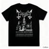 Dunkles Metall - Gothic - Themen T-Shirt mit Rundhalsausschnitt, das ein unverwechselbares dunkelgothisches Design zeigt, Marke Reine Baumwolle Streetwear