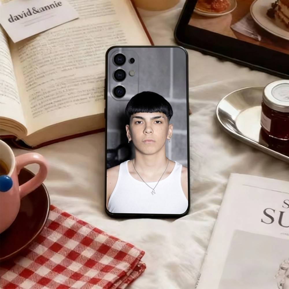 Milo J Singer Phone Case For Samsung S25,S24,S21,S22,S23,S30,Ultra,S20,Plus,Fe,Lite,Note,10,Soft Black Cover