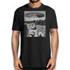 Funny Cat Lovers T Shirt Alien Ufo Selfie Novelty
