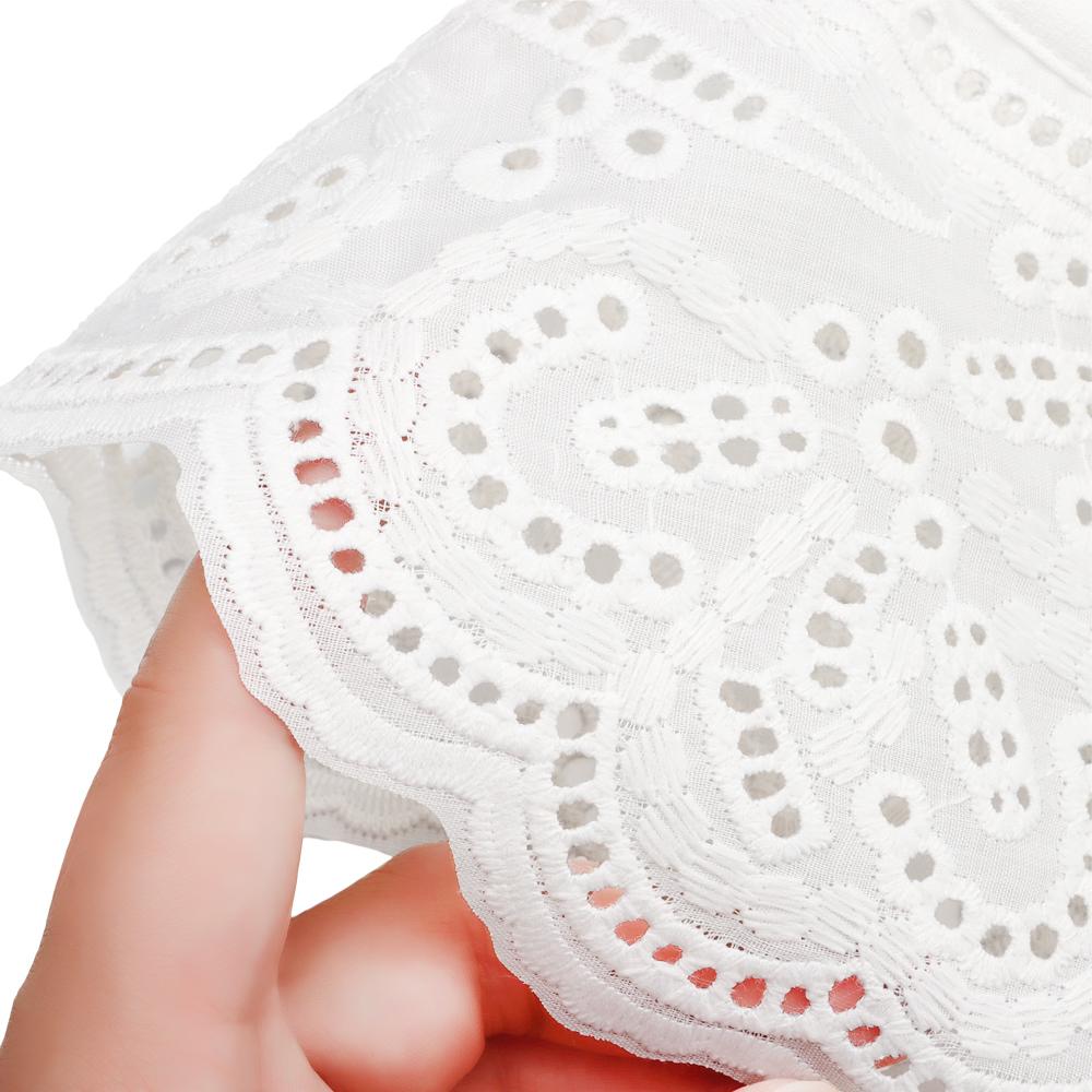 Detachable Floral Lace Sweet Clothes Accessories Lapel Blouse Top Shawl Fake Collar Shirt False Tie