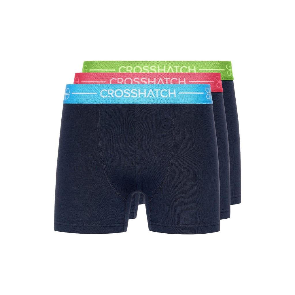 Crosshatch Mens Astral Boxer Shorts (Pack of 3)