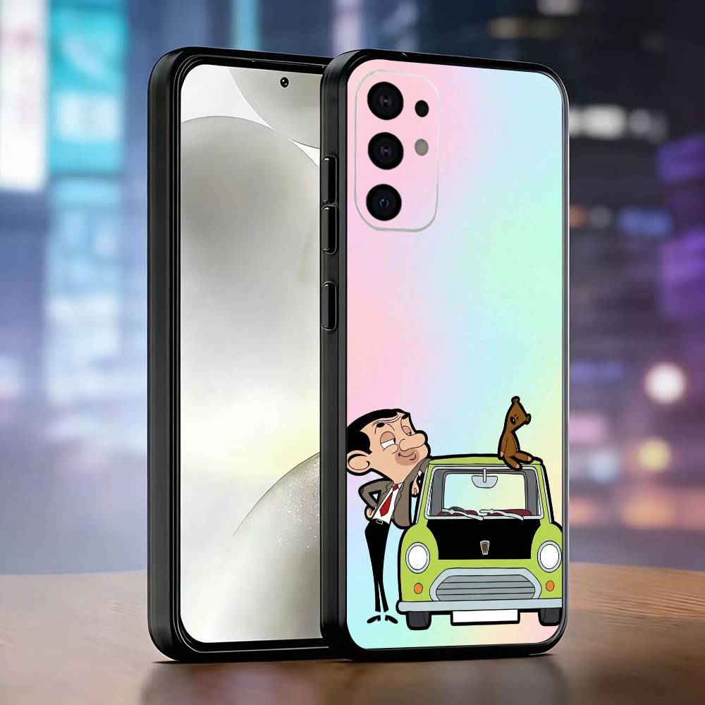 

Funny Mr B- BeanS Phone Case For Samsung S25,S24,S21,S22,S23,S30,Ultra,S20,Plus,Fe,Soft Silicone Black Cover Samsung S20plus5G