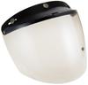 The Strongest Ever NEW Square Shield 2 Shield with Opening and Closing Function Visor Safe and Secure Quick Keeper Magic Keeper Long Type Flash Clear