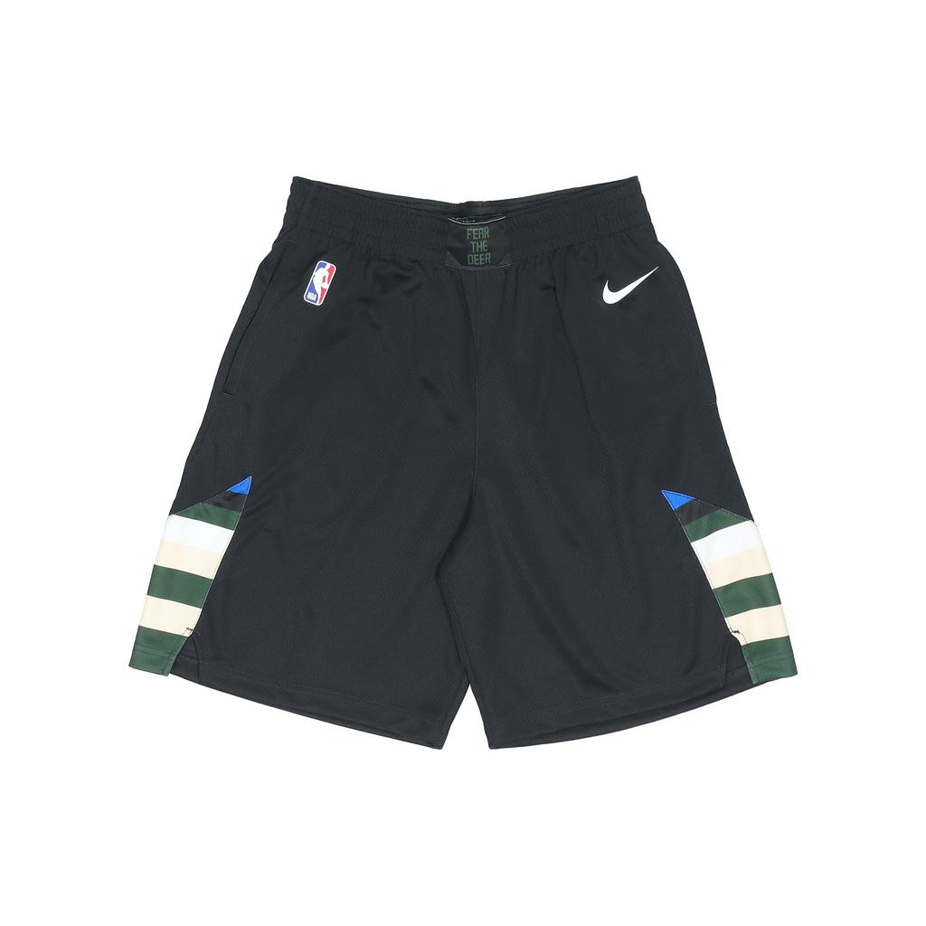 Nike Milwaukee Bucks NBA Shorts Men Bottoms Black AT9929-010