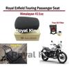 Royal Enfield Touring Passenger Seat Black With Free Oil Filter Himalayan 411cc