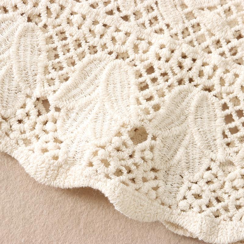 DIMANAF 2025 New Summer Basic Shirt Women Lace Blouse Short Tops Tees Casual Loose White Short  Tees