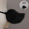Two-dimensional rabbit ears, animal ears, headbands, comics props, Japanese plush rabbit ears, rabbit tail set