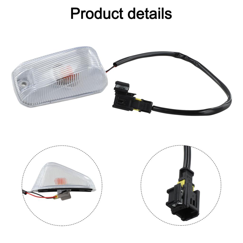 Direct Replacement Front Roof Marker Light 1 Piece Included Fitment Type Direct Made Of Plastic Marker Light Part