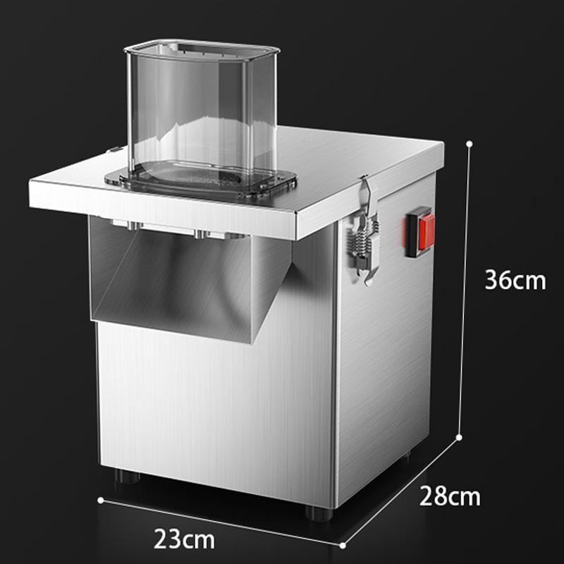 Multifunktionale Gemüsewürfel-Schneidemaschine Elektrischer Würfelschneider Kartoffel Zwiebel Karottenwürfelschneider Obst- und Gemüseschneidemaschine