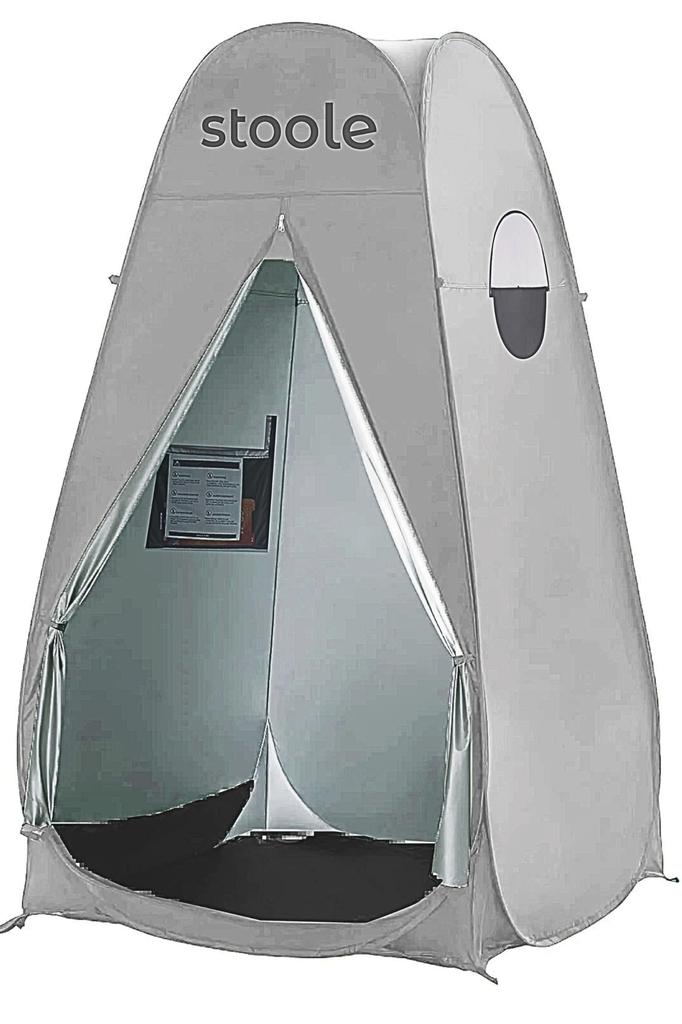 Tent with Portable Disaster and Zipper that Cannot be Opened from the Perfect for Changing and Camping Sture® 1-Person Toilet, Preparedness, Outside,