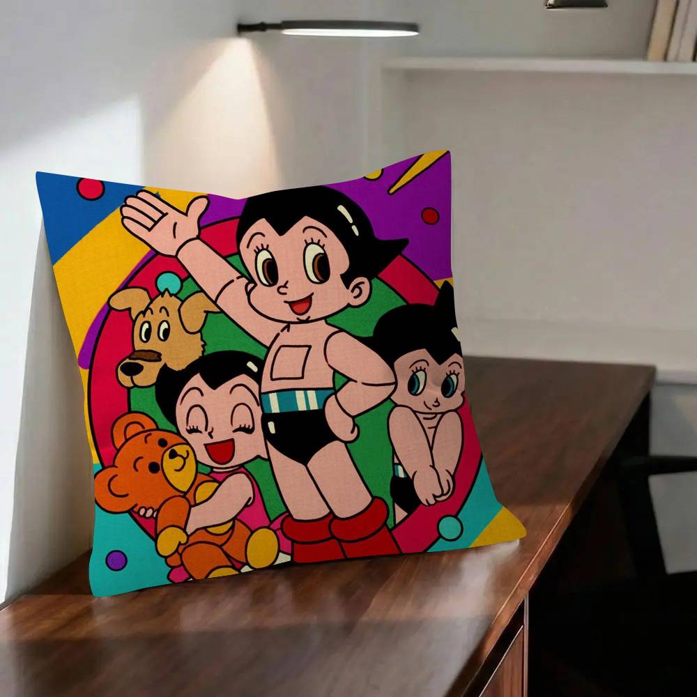 Cushion Pillow Cover for Bedroom Room and Living Room Sofa Decorative Cushion Cover POPULAR ANIME Astro Boy