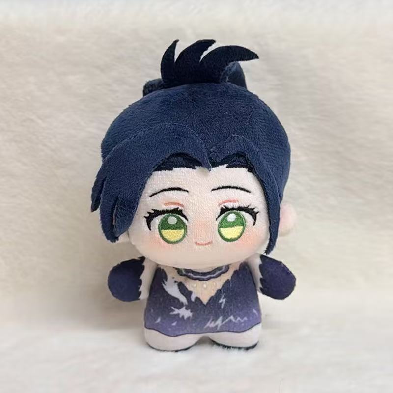 Medalist Chibi Boy Girl Figure Plush Toy Soft Short Fluffy Fabric Stuffed Doll Multiple Hairstyle Character Merchandise Bag