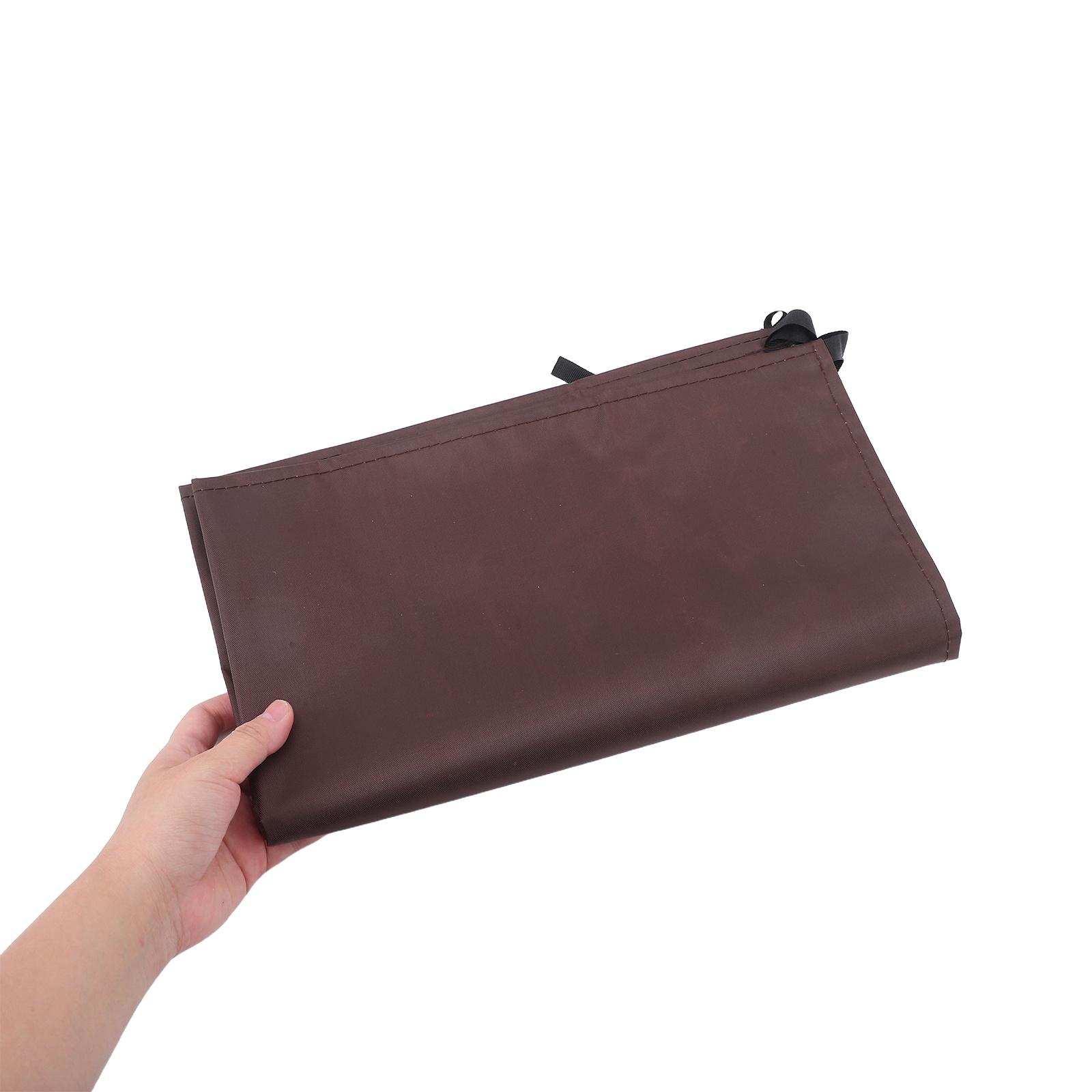 

Housekeeping Cart Dust Cover Coffee Color Oxford Cloth Weatherproof Tie Strap Utility Cart Lid Protective Cover Hotel Cleaning China Mainland