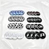 lijk1 4Pc 56mm 60mm 65mm Car Logo Wheel Center Hub Caps Badge Sticker Emblem Decals For VW GTI Golf 6 Polo R-Line CC Passat Tiguan B7