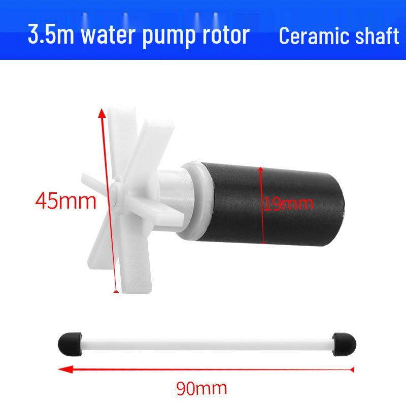Submersible Pump Rotor for Engraving Machine, Lift 2.5m/3.5m - Complete Model with Accessories