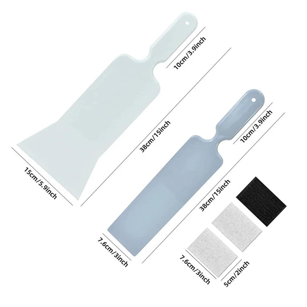 Wrap Tools Durable Squeegee Felt Edge Car Packaging Film Scraper Applicator Window Tint Tool Extended Squeeze Squeegee