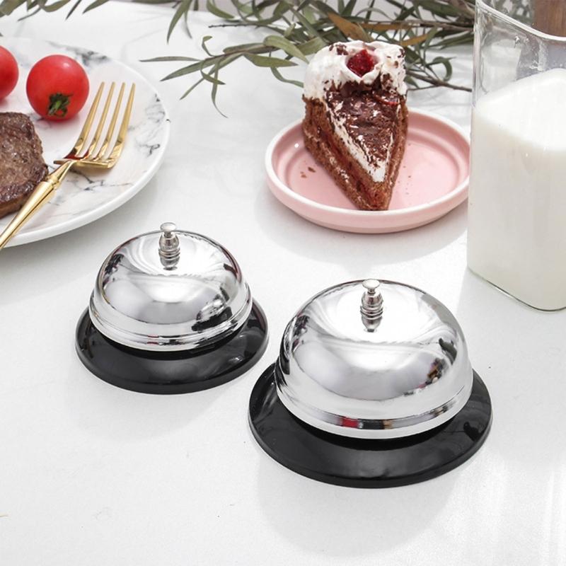 Metal Anti-Rust Desktop Call Bells Customer Service Bells Pet Training Bells Kitchen Tool for Table, Desktop, Counter
