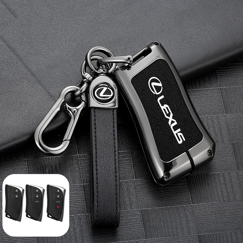 2026 Hot Interior Stickers Leather Car Key Case Fob Cover Shell For Lexus UX ES UX200 UX250h ES200 ES300h ES350 US200 US260h Pro
