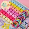 Girls Hair Accessories Set Elastic Barrettes Hair Accessories for Girls, for Carvinal Birthday Holiday Stocking Stuffer Dress Up