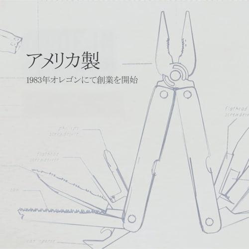Leatherman Multi-Tool with Pocket Clip and Lanyard Ring, Black [Official Japanese Product]