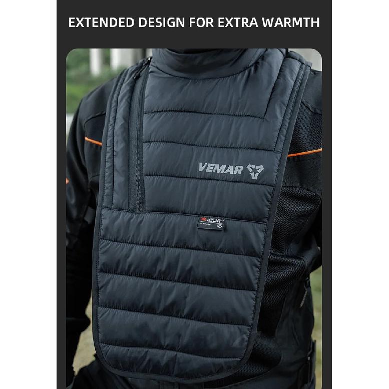VEMAR Motorcycle Full Neck Protectors Scarf Mask Windproof Warm Motorcycle Mask Winter Cycling Fleece Balaclava Moto Face Mask