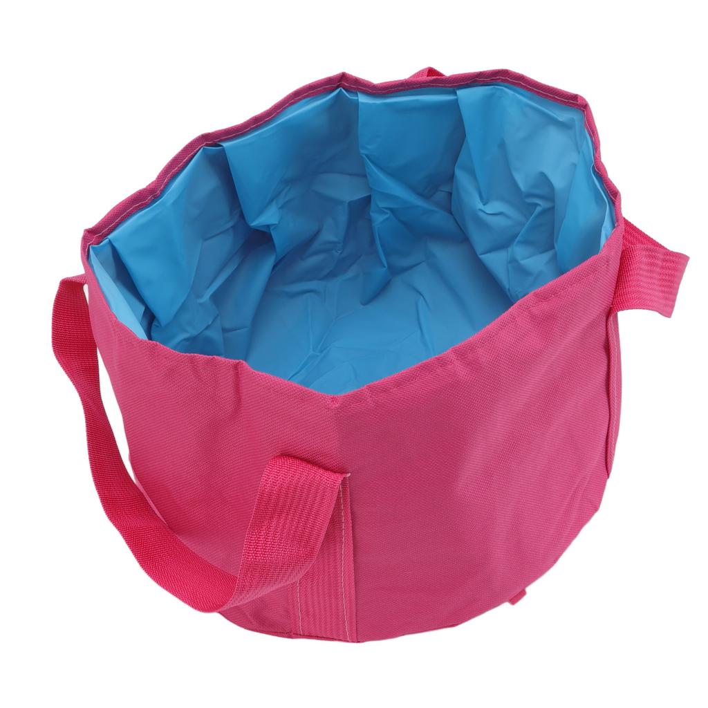Collapsible Camping Bucket Multifunctional Portable Double Layer Foldable Water Container for Fishing Foot Soaking