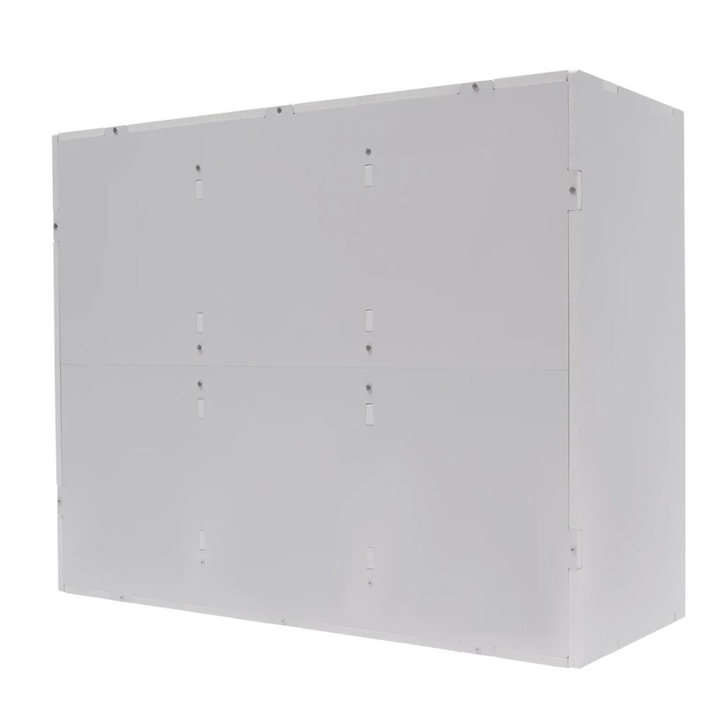 24-slot mail organizer, paper sorting rack, suitable for classroom cubbyholes, office, home, and school use (white)